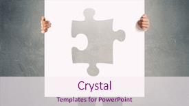  Presentation with research - Presentation featuring research poster - businessman showing banner background and a  colored foreground