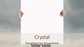  Presentation with communication skills training banner training - Presentation design consisting of research poster - businessman showing empty banner background and a lemonade colored foreground