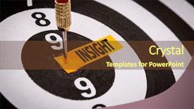  Presentation with research - Beautiful theme featuring research psychology - insight backdrop and a tawny brown colored foreground