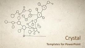  Presentation with business research - Audience pleasing presentation theme consisting of research scholar computer science - business background image with drawn backdrop and a lemonade colored foreground