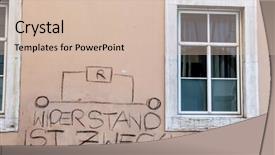  Presentation with resistance - Audience pleasing presentation design consisting of resistance is futile backdrop and a lemonade colored foreground