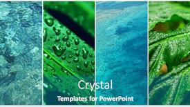  Presentation with recreation - PPT theme with resort-background-collage-recreation background and a teal colored foreground