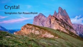  Presentation with magical - Slides enhanced with  background and a  colored foreground