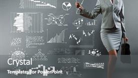  Presentation with strategy - Amazing PPT layouts having resource planning - body of businesswoman drawing business backdrop and a  colored foreground