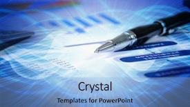  Presentation with desktop - Slide set enhanced with resource planning - charts diagrams documents background and a light blue colored foreground