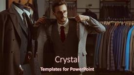  Presentation with classic - Presentation with respectable-business-person-in-elegant background and a wine colored foreground