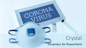  Presentation with respiratory - Audience pleasing slide deck consisting of respiratory-protection-mask-next backdrop and a sky blue colored foreground