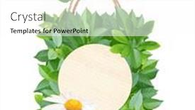  Presentation with eco bag - Presentation theme consisting of responsible-consumption-butterfly-and-shopping background and a white colored foreground