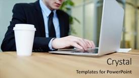  Presentation with close up shot - Amazing theme having responsive management - close-up shot of confident young backdrop and a soft green colored foreground