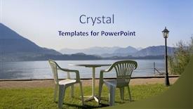  Presentation with rest - Slides featuring rest-area-on-the-swiss background and a sky blue colored foreground