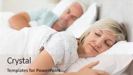  Presentation with eyes - Audience pleasing PPT theme consisting of huge waves striking newhaven breakwater backdrop and a light gray colored foreground