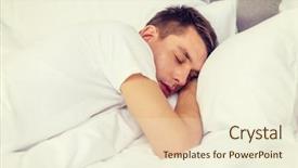  Presentation with diversity students friends happiness concept - Cool new PPT layouts with rest sleep - hotel travel and happiness concept backdrop and a cream colored foreground