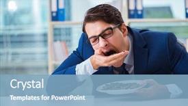  Presentation with gold - Amazing PPT layouts having restaurant business analytics - funny businessman eating gold coins backdrop and a  colored foreground