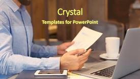  Presentation with pricing marketing - PPT layouts having restaurant business analytics - handsome marketing manager working background and a tawny brown colored foreground