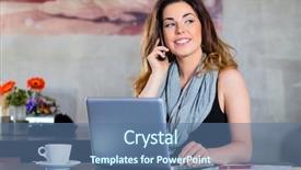  Presentation with wifi - Cool new presentation design with restaurant she using the wifi backdrop and a ocean colored foreground