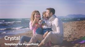  Presentation with making soap - Slide set consisting of resting and having fun making background and a gray colored foreground