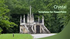  Presentation with resting place - Cool new PPT layouts with resting place of croatian backdrop and a tawny brown colored foreground