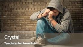  Presentation with restraint - Colorful PPT layouts enhanced with bunch of ripe bananas hang on fruit market display backdrop and a yellow colored foreground.