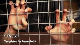  Presentation with restraint - Amazing theme having restraint of liberty backdrop and a tawny brown colored foreground