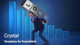  Presentation with burden - Cool new theme with restructuring - man under the burden backdrop and a ocean colored foreground