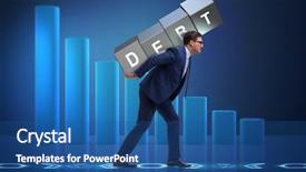  Presentation with burden - Amazing slide set having restructuring - man under the burden backdrop and a ocean colored foreground