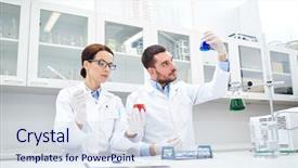  Presentation with chemistry pharmacy - Colorful PPT layouts enhanced with result microbiology - science chemistry biology pharmacy backdrop and a sky blue colored foreground