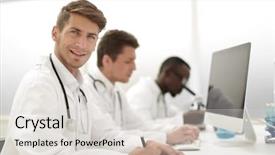  Presentation with journal review - Cool new slide deck with results in the laboratory journal backdrop and a light gray colored foreground