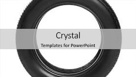  Presentation with retail - Cool new presentation design with retail change - car tire on white background backdrop and a light gray colored foreground
