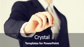  Presentation with hand holding colorful brain sketch - PPT layouts with retail housing - bright picture of man hand background and a wine colored foreground