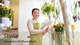  Presentation with business programming code abstract technology - Audience pleasing slides consisting of retail network - people business technology sale backdrop and a coral colored foreground