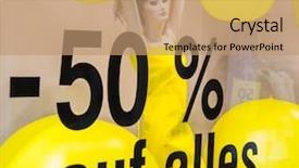  Presentation with cheap - Presentation design consisting of  background and a  colored foreground