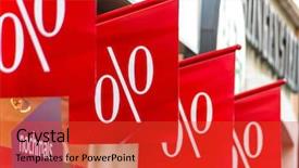  Presentation with cheap - Cool new PPT theme with retail price reduction percentage symbolfoto backdrop and a red colored foreground