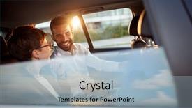  Presentation with five business people standing together and smiling - Amazing theme having retail safety - smiling business people working backdrop and a light blue colored foreground