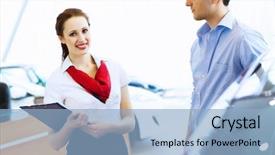  Presentation with salon - PPT theme having summer forest landscape with the small river and tree through a stream background and a tawny brown colored foreground