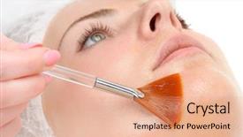  Presentation with acid - Cool new slide set with retinol and fruit acid backdrop and a coral colored foreground