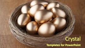  Presentation with golden - Beautiful slides featuring dry and cracked ground with grass seeds - texture background - stock photo backdrop and a tawny brown colored foreground