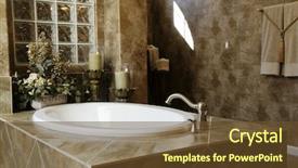  Presentation with retreat - Theme enhanced with retreat area - model bathroom background and a tawny brown colored foreground