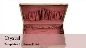  Presentation with 1950s - Cool new slide deck with retro 1950's era hard backdrop and a coral colored foreground