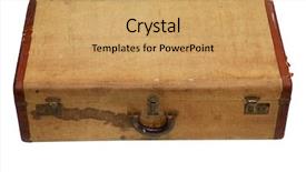  Presentation with vintage retro - Amazing slide set having retro 1950's era hard backdrop and a yellow colored foreground