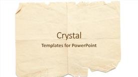  Presentation with aged paper - Slide deck enhanced with retro aged grunge paper isolated background and a cream colored foreground