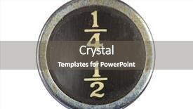  Presentation with vintage - Beautiful presentation theme featuring retro alphabet - vintage typewriter 1 2 backdrop and a gray colored foreground