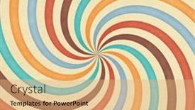  Presentation with vintage retro - Cool new PPT layouts with retro-background-vintage-sun-rays backdrop and a coral colored foreground