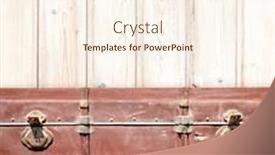  Presentation with vintage retro - PPT theme with retro-background-with-red-vintage background and a cream colored foreground