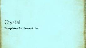  Presentation with vintage paper - Presentation design consisting of retro-background-with-texture background and a cool aqua colored foreground