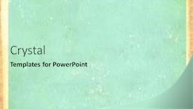  Presentation with yellow color - PPT theme featuring retro-background-with-texture background and a soft green colored foreground