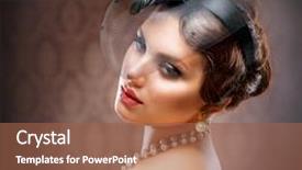  Presentation with retro 1920s english style gangster - Slide deck featuring hat cap - retro beauty portrait vintage styled background and a tawny brown colored foreground