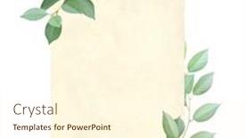  Presentation with eco paper - Slide deck featuring retro-card-with-blank-paper background and a cream colored foreground