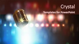  Presentation with sing - Audience pleasing slide set consisting of papaya tree papaya tree backdrop and a tawny brown colored foreground