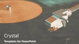  Presentation with old music - Presentation theme enhanced with retro-music-background-old-paper background and a dark gray colored foreground