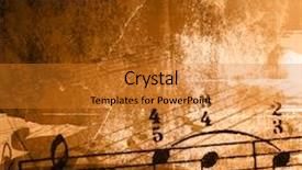  Presentation with perfect - Colorful presentation enhanced with music grunge backgrounds - perfect background backdrop and a gold colored foreground